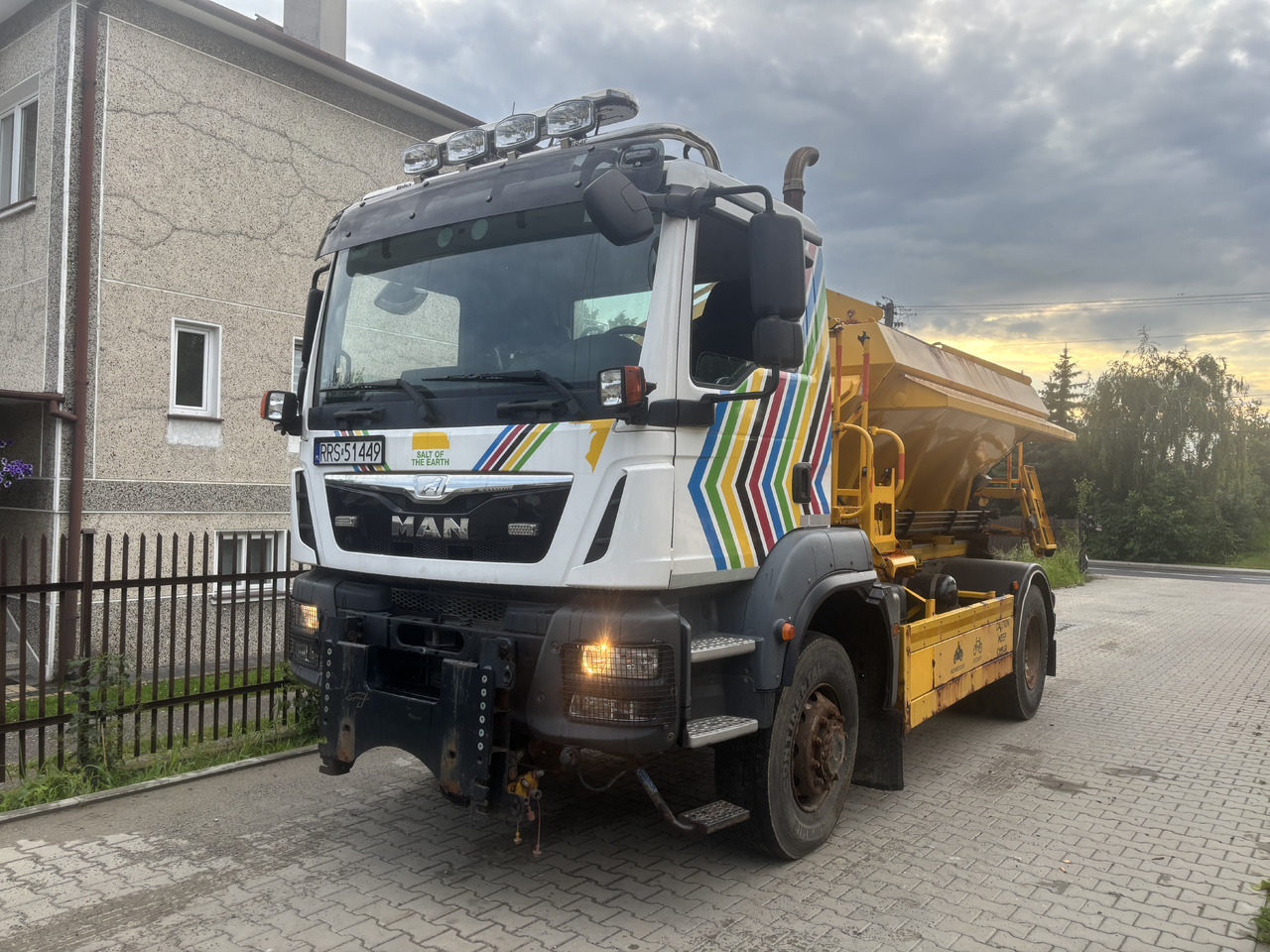 MAN TGM 18.290 4X4 BB GRITTER/SPREADER/PLOUGH - Snerydningsmaskine: billede 1 MAN TGM 18.290 4X4 BB GRITTER/SPREADER/PLOUGH - Snerydningsmaskine: billede 1