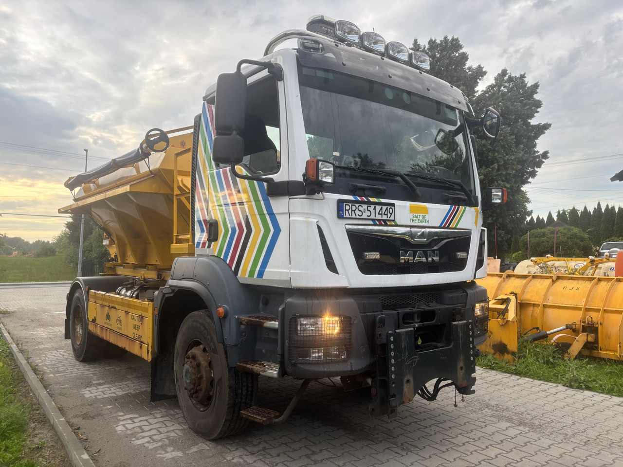 MAN TGM 18.290 4X4 BB GRITTER/SPREADER/PLOUGH - Snerydningsmaskine: billede 3 MAN TGM 18.290 4X4 BB GRITTER/SPREADER/PLOUGH - Snerydningsmaskine: billede 3