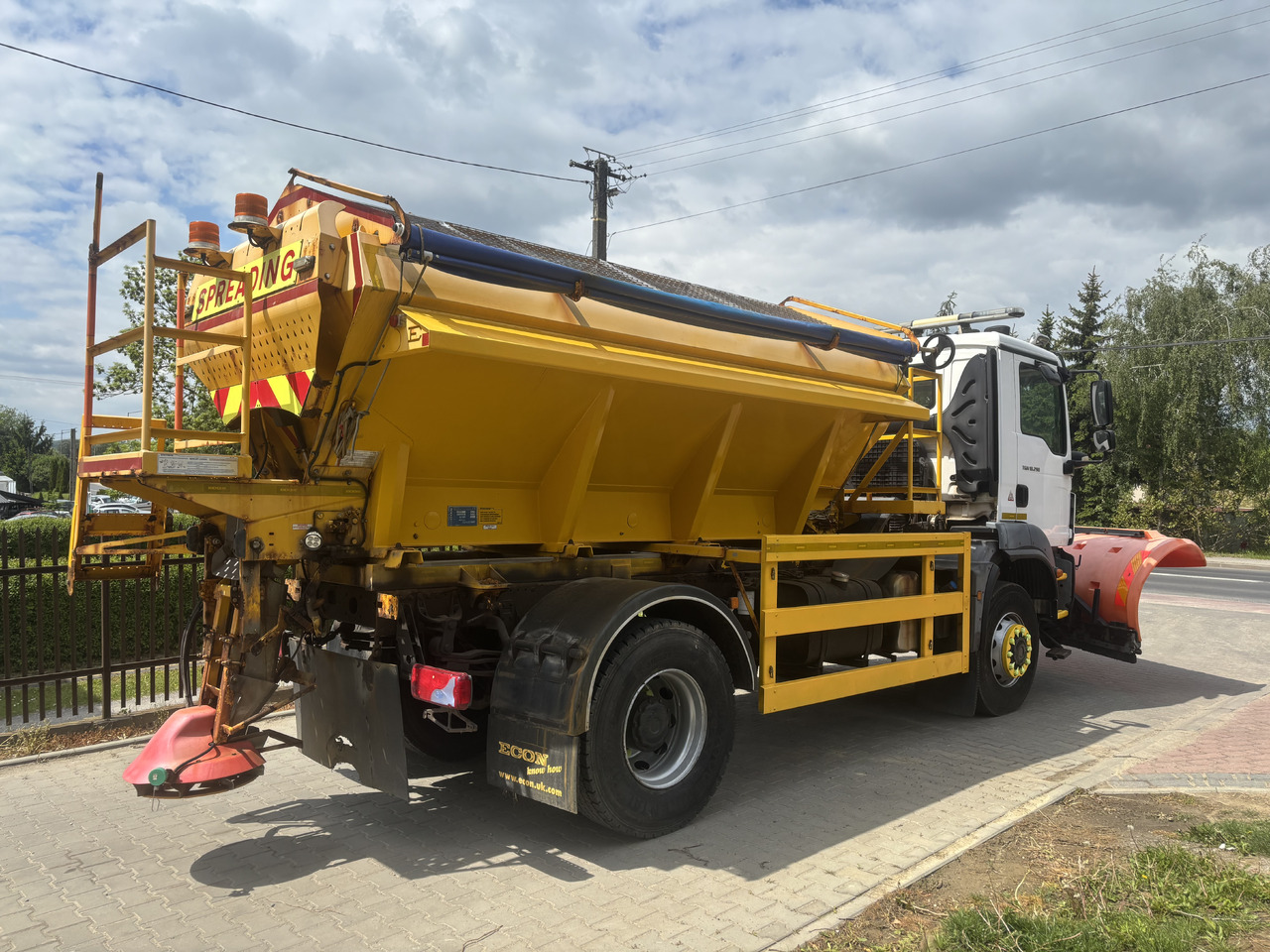MAN TGM 18.290 4X4BB GRITTER/SPREADER PLOUGH ECON - Snerydningsmaskine: billede 4 MAN TGM 18.290 4X4BB GRITTER/SPREADER PLOUGH ECON - Snerydningsmaskine: billede 4