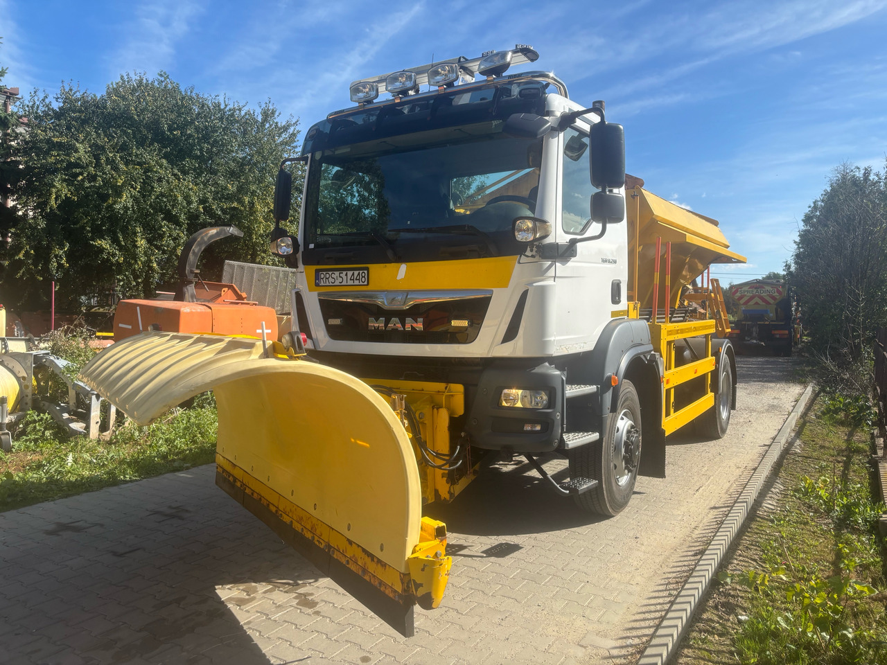 MAN TGM 18.290 4x4 BB GRITTER/SPREADER/PLOUGH - Snerydningsmaskine: billede 1 MAN TGM 18.290 4x4 BB GRITTER/SPREADER/PLOUGH - Snerydningsmaskine: billede 1