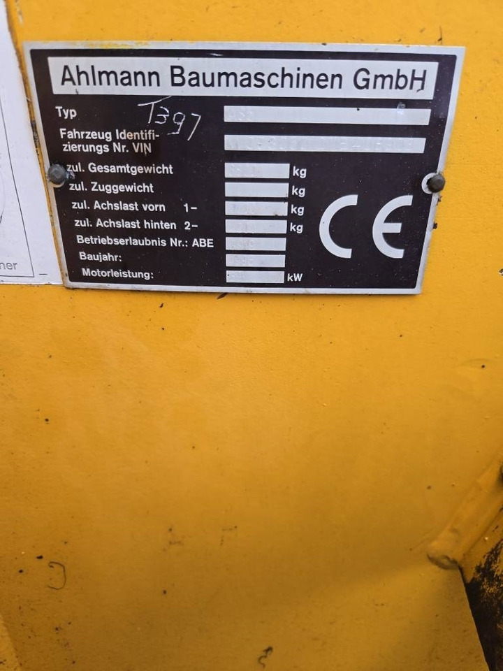 Gummihjulslæsser Ahlmann AS 5: billede 19 Gummihjulslæsser Ahlmann AS 5: billede 19