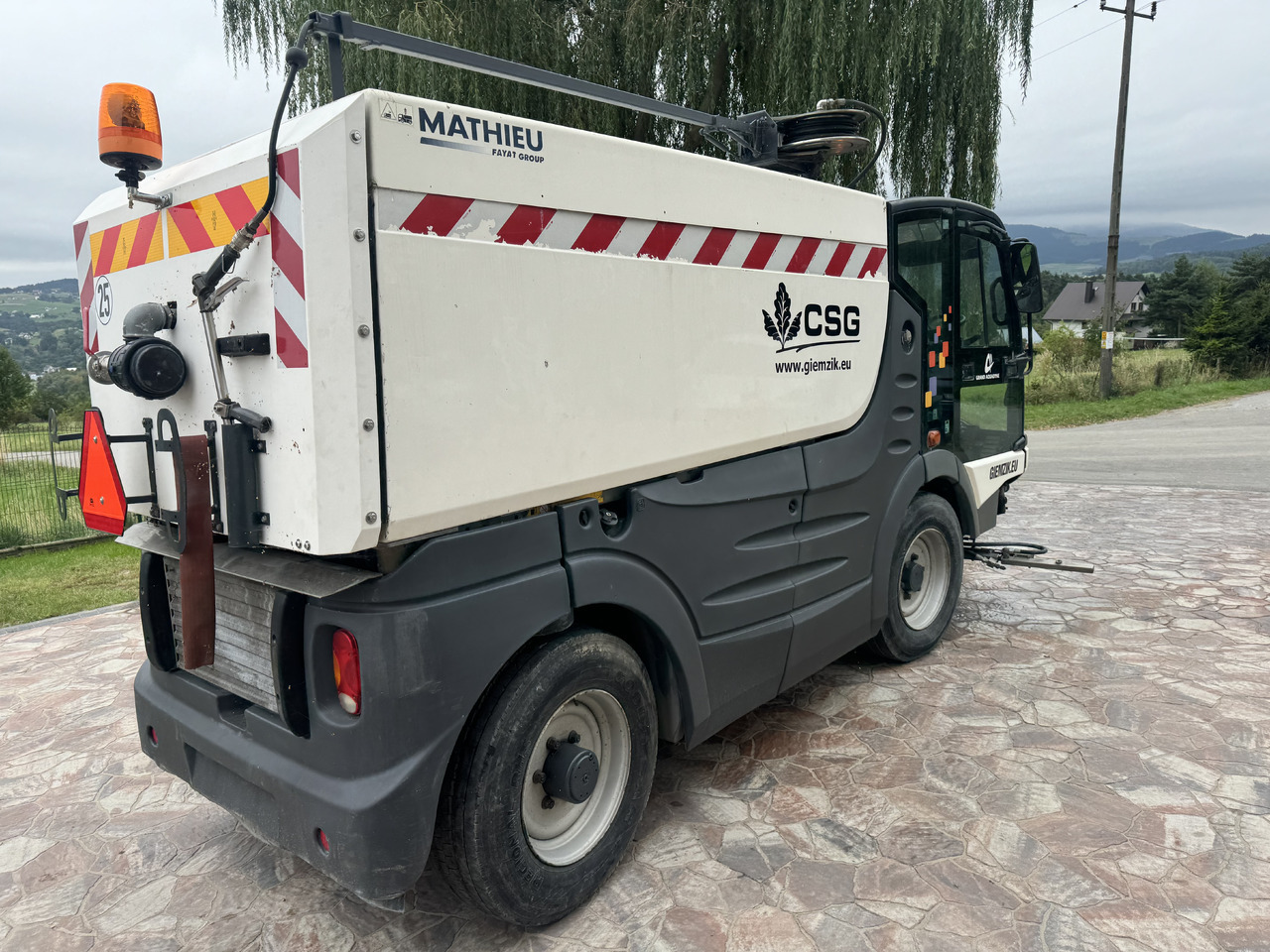 MATHIEU Grand Aquadyne 4000 water truck sprayer HP washer - Fejebil: billede 2 MATHIEU Grand Aquadyne 4000 water truck sprayer HP washer - Fejebil: billede 2
