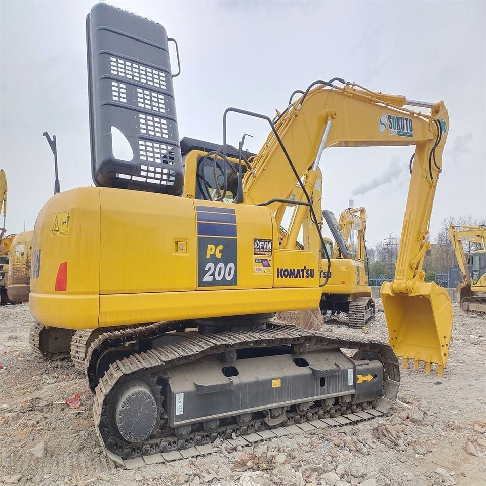 Komatsu PC 200 - Bæltegravemaskine: billede 2 Komatsu PC 200 - Bæltegravemaskine: billede 2