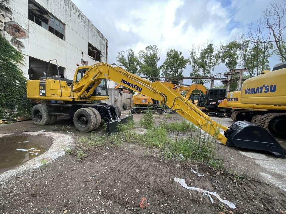 Komatsu PW160-8 [ - Hjulgravemaskine: billede 1 Komatsu PW160-8 [ - Hjulgravemaskine: billede 1