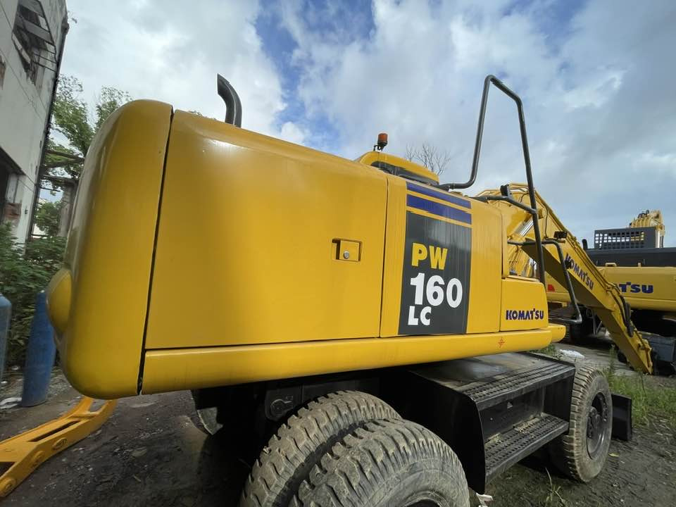 Komatsu PW160-8 - Hjulgravemaskine: billede 3 Komatsu PW160-8 - Hjulgravemaskine: billede 3