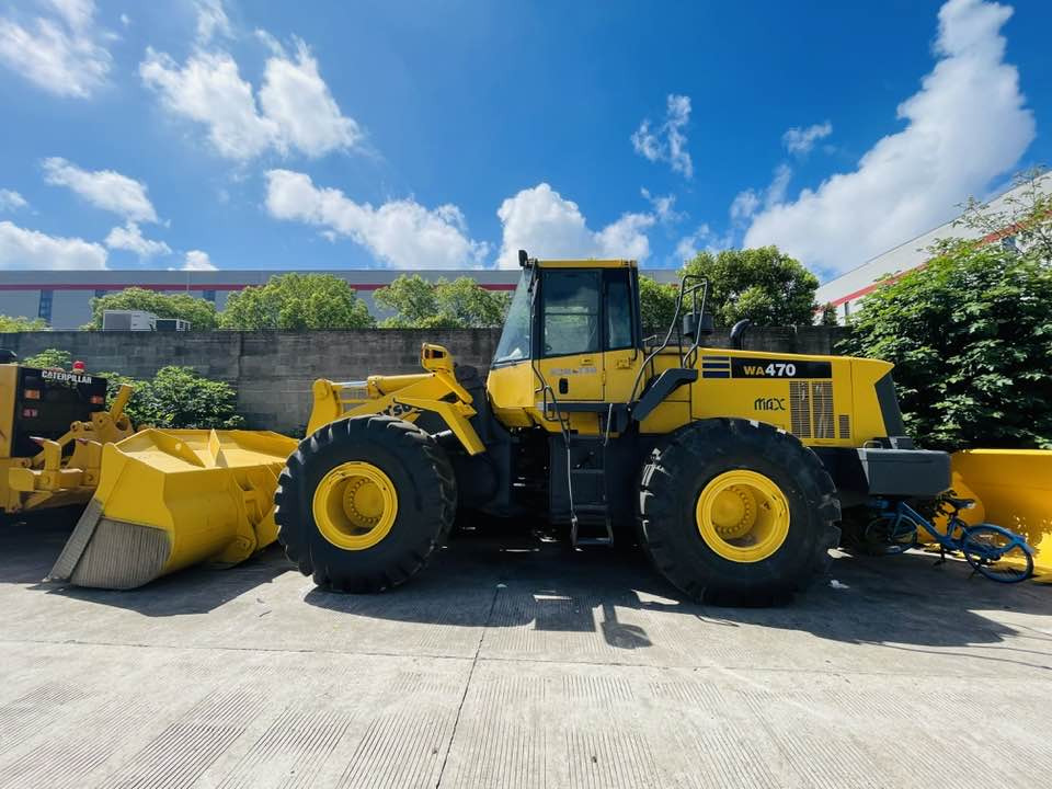Komatsu WA470 - Gummihjulslæsser: billede 1 Komatsu WA470 - Gummihjulslæsser: billede 1