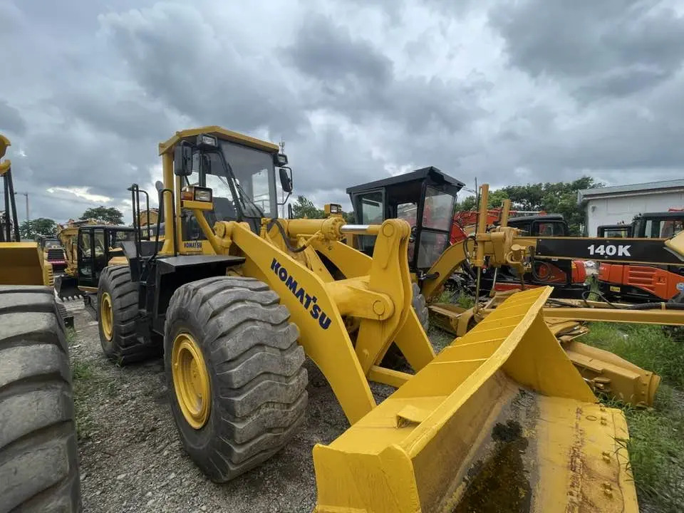 Komatsu WA470 - Gummihjulslæsser: billede 1 Komatsu WA470 - Gummihjulslæsser: billede 1