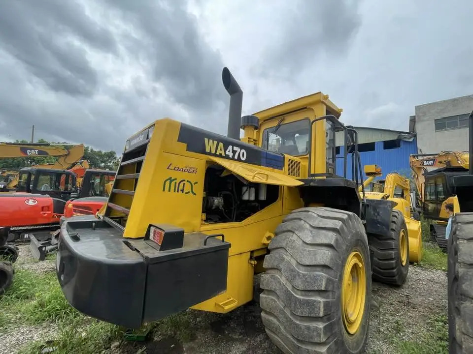 Komatsu WA470 - Gummihjulslæsser: billede 3 Komatsu WA470 - Gummihjulslæsser: billede 3