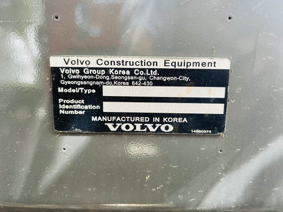 Volvo EX 60 DL - Minigravemaskine: billede 2 Volvo EX 60 DL - Minigravemaskine: billede 2