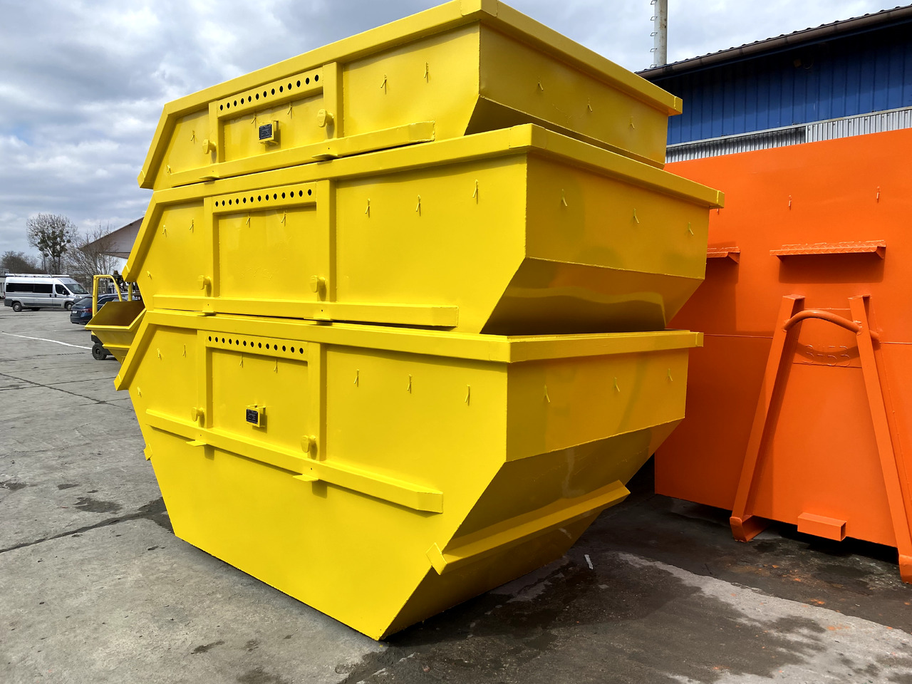 Metal-K Mulda/Bauschuttcontainer M5,5 - Liftdumpercontainer: billede 4 Metal-K Mulda/Bauschuttcontainer M5,5 - Liftdumpercontainer: billede 4