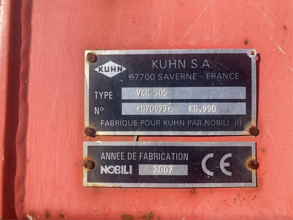 Kuhn VKM 305 - Slåmaskine: billede 4 Kuhn VKM 305 - Slåmaskine: billede 4