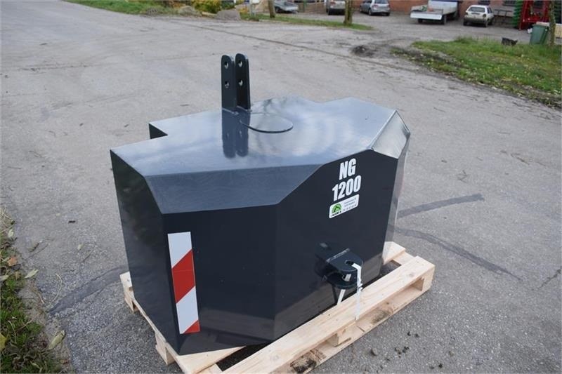 - - - 1200 kilo J-Maskiner - Vægtklods for Landbrugsmaskine: billede 3 - - - 1200 kilo J-Maskiner - Vægtklods for Landbrugsmaskine: billede 3