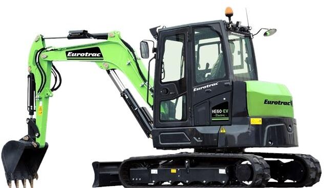 Eurotrac HE60-EV ELEKTRISK - Minigravemaskine: billede 2 Eurotrac HE60-EV ELEKTRISK - Minigravemaskine: billede 2