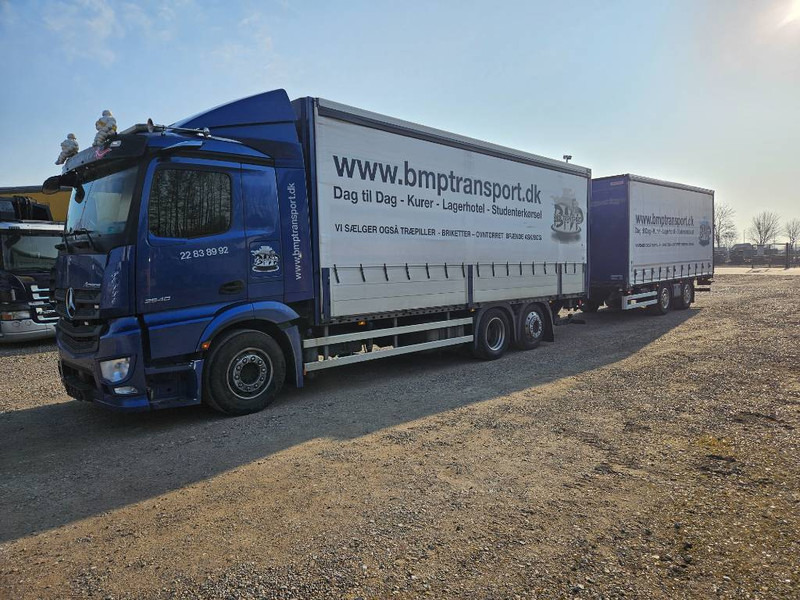 Mercedes-Benz Actros 2540 L // Lift // ACC - Lastbil med presenning: billede 1 Mercedes-Benz Actros 2540 L // Lift // ACC - Lastbil med presenning: billede 1