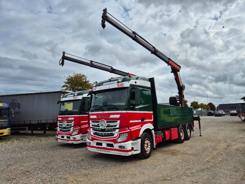 Mercedes-Benz Actros 2551/6x2 // Palfinger 16002 B // 2 x trucks - Lastbil med kran: billede 4 Mercedes-Benz Actros 2551/6x2 // Palfinger 16002 B // 2 x trucks - Lastbil med kran: billede 4