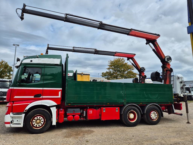 Mercedes-Benz Actros 2551/6x2 // Palfinger 16002 B // 2 x trucks - Lastbil med kran: billede 4 Mercedes-Benz Actros 2551/6x2 // Palfinger 16002 B // 2 x trucks - Lastbil med kran: billede 4