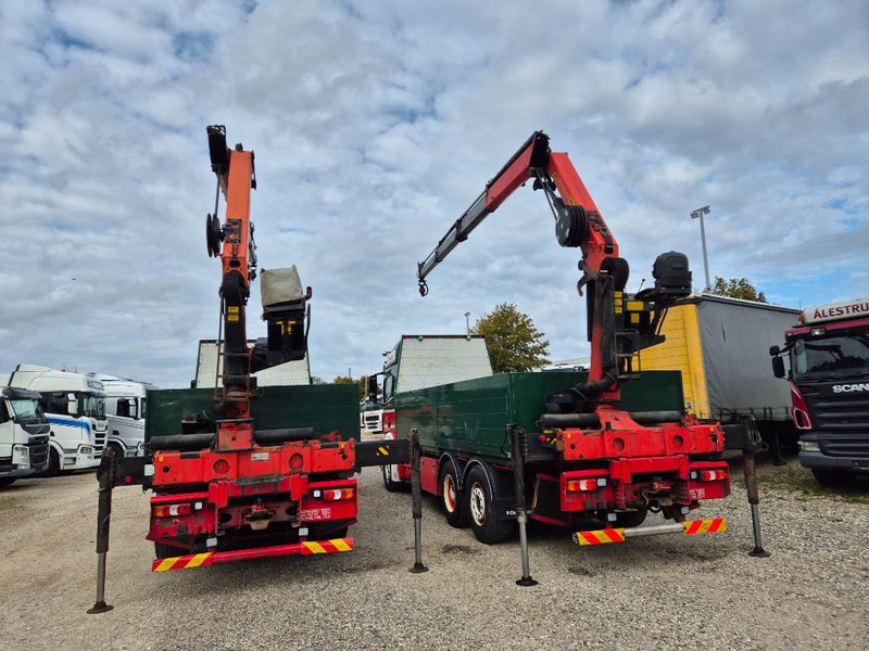 Lastbil med kran Mercedes-Benz Actros 2551/6x2 // Palfinger 16002 B // 2 x trucks: billede 7