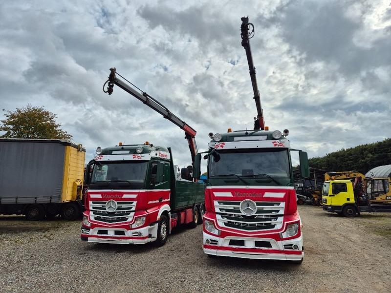 Mercedes-Benz Actros 2551/6x2 // Palfinger 16002 B // 2 x trucks - Lastbil med kran: billede 3 Mercedes-Benz Actros 2551/6x2 // Palfinger 16002 B // 2 x trucks - Lastbil med kran: billede 3