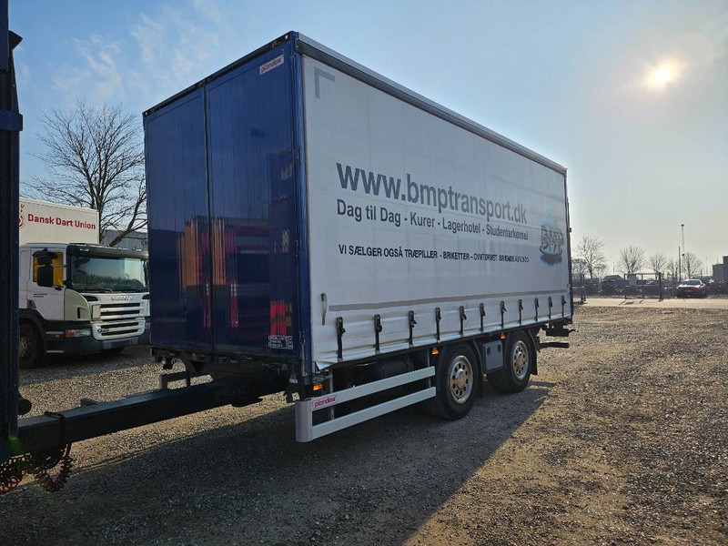 Plandex 2 akslet kærre med overkørsel og lift - Gardinanhænger: billede 5 Plandex 2 akslet kærre med overkørsel og lift - Gardinanhænger: billede 5