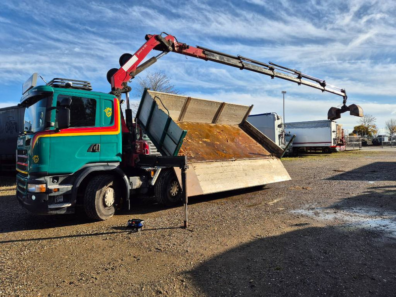 Scania G 490 8x2/6 // HMF 2620 K-5 // Pendellad - Lastbil med kran: billede 1 Scania G 490 8x2/6 // HMF 2620 K-5 // Pendellad - Lastbil med kran: billede 1