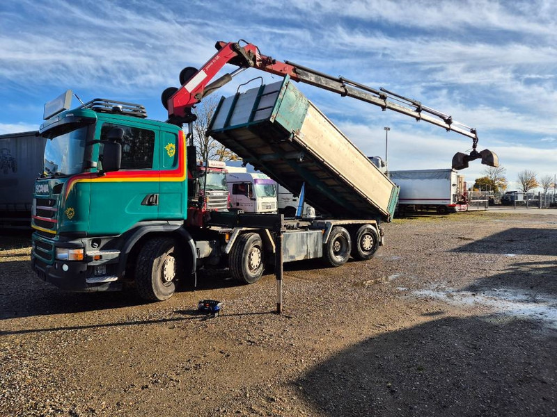 Scania G 490 8x2/6 // HMF 2620 K-5 // Pendellad - Lastbil med kran: billede 3 Scania G 490 8x2/6 // HMF 2620 K-5 // Pendellad - Lastbil med kran: billede 3