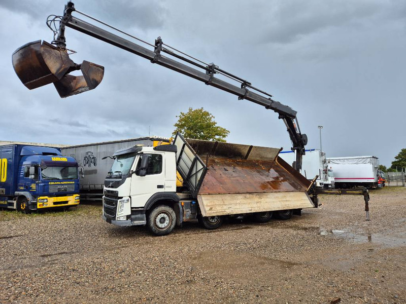 Volvo FM 460 8x4/4 //HIAB 211 EP-4 // 3 sidetip - Lastbil med kran: billede 1 Volvo FM 460 8x4/4 //HIAB 211 EP-4 // 3 sidetip - Lastbil med kran: billede 1