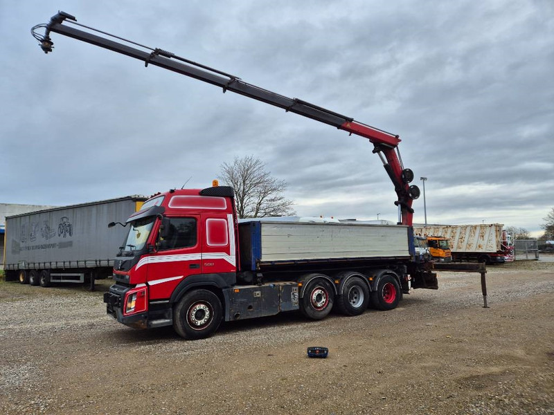 Volvo FMX 500 8x4/4 // HMF 2120 K4 // 3 side tipper - Lastbil med kran: billede 2 Volvo FMX 500 8x4/4 // HMF 2120 K4 // 3 side tipper - Lastbil med kran: billede 2