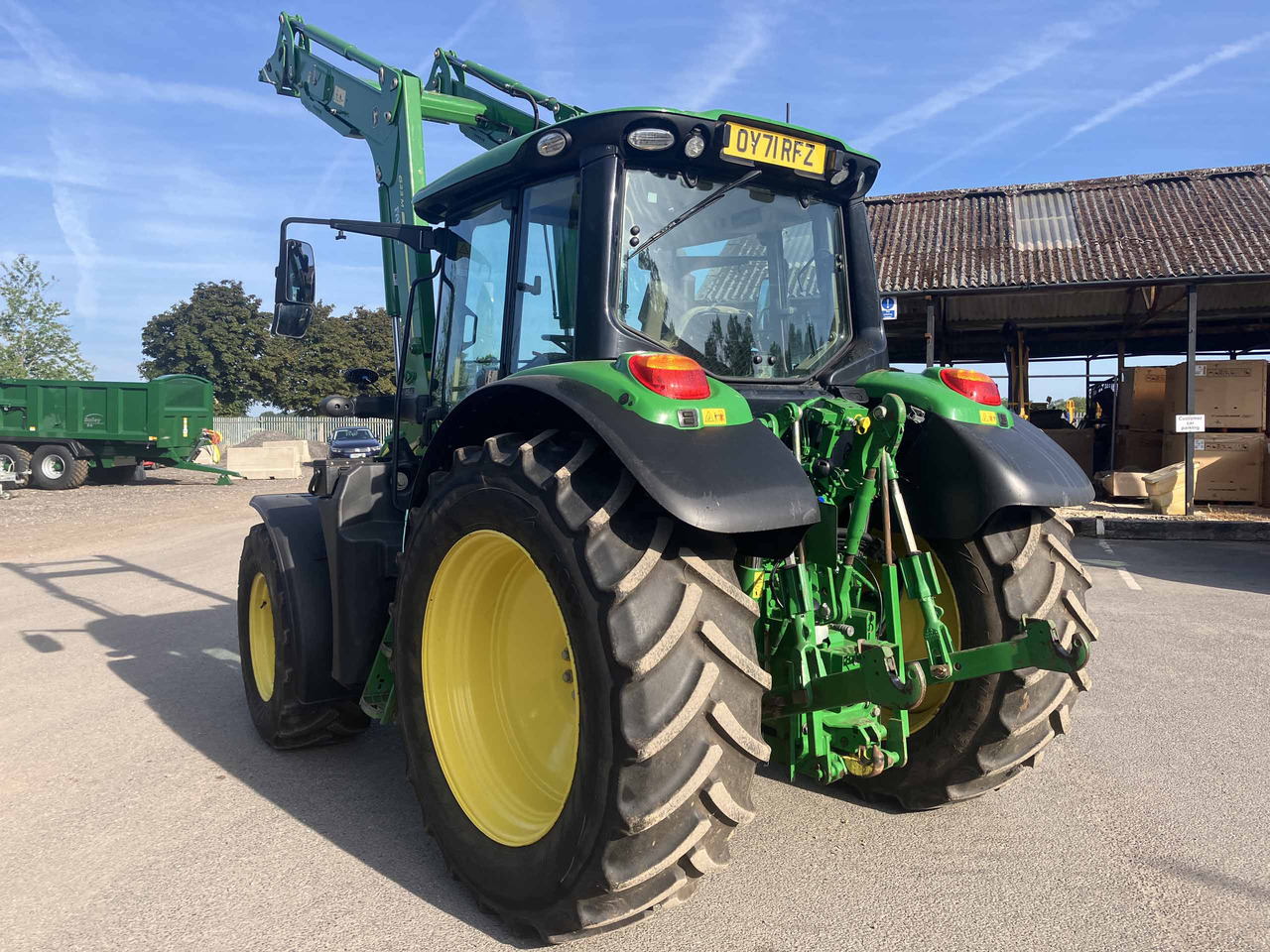 John Deere 6120M - Traktor: billede 3 John Deere 6120M - Traktor: billede 3