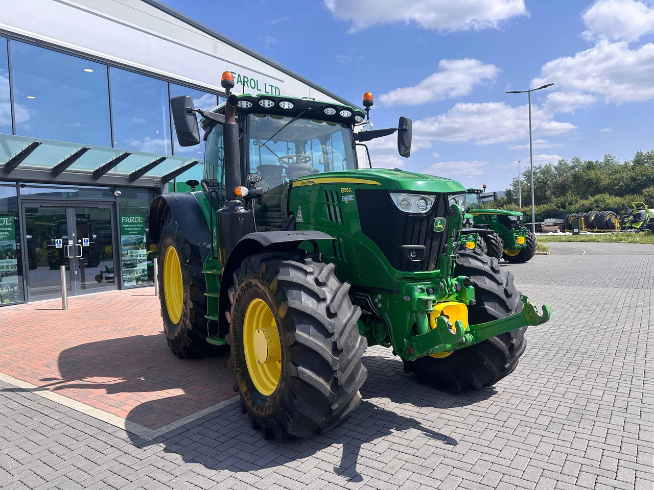 John Deere 6195R - Traktor: billede 5 John Deere 6195R - Traktor: billede 5