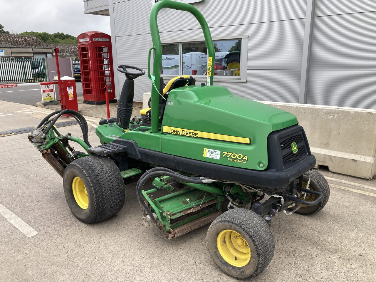 John Deere 7700A Fairway Mower - Plæneklipper: billede 3 John Deere 7700A Fairway Mower - Plæneklipper: billede 3