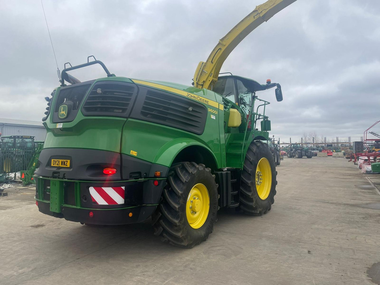 John Deere 9600 - Grønthøster: billede 2 John Deere 9600 - Grønthøster: billede 2