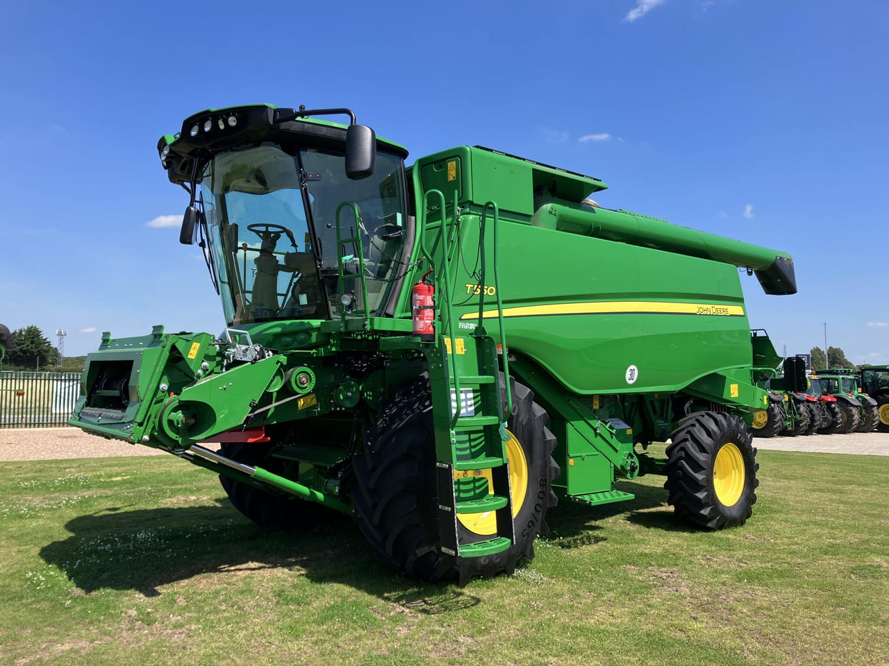 John Deere T550i - Mejetærsker: billede 1 John Deere T550i - Mejetærsker: billede 1