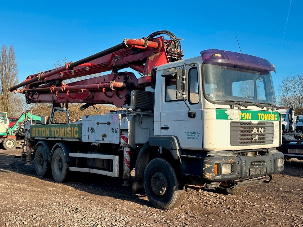 MAN FE 310 6X4 Cifa 36m Betonpumpe - Betonpumpe: billede 1 MAN FE 310 6X4 Cifa 36m Betonpumpe - Betonpumpe: billede 1