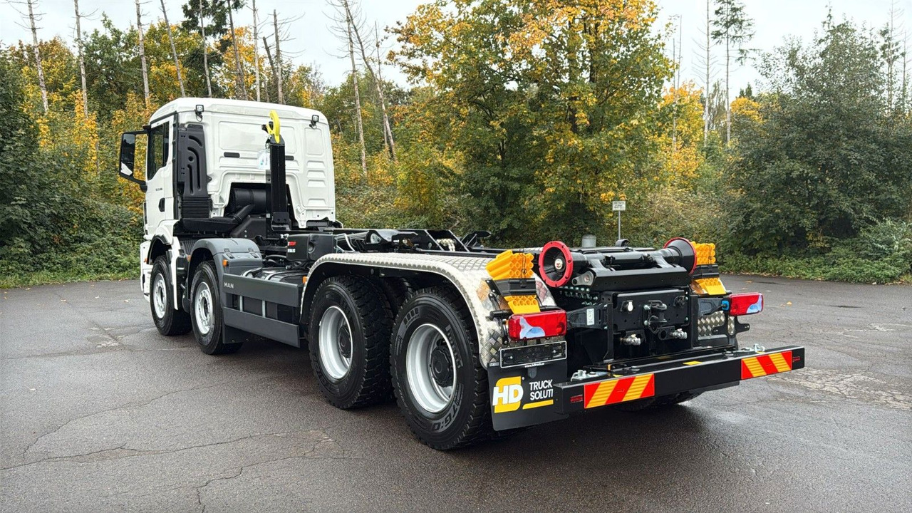 MAN TGS 35.480 8x4 Euro6e Hiab MultLift Abrollkipper - Lastbil kroghejs, Lastbil med kran: billede 3 MAN TGS 35.480 8x4 Euro6e Hiab MultLift Abrollkipper - Lastbil kroghejs, Lastbil med kran: billede 3