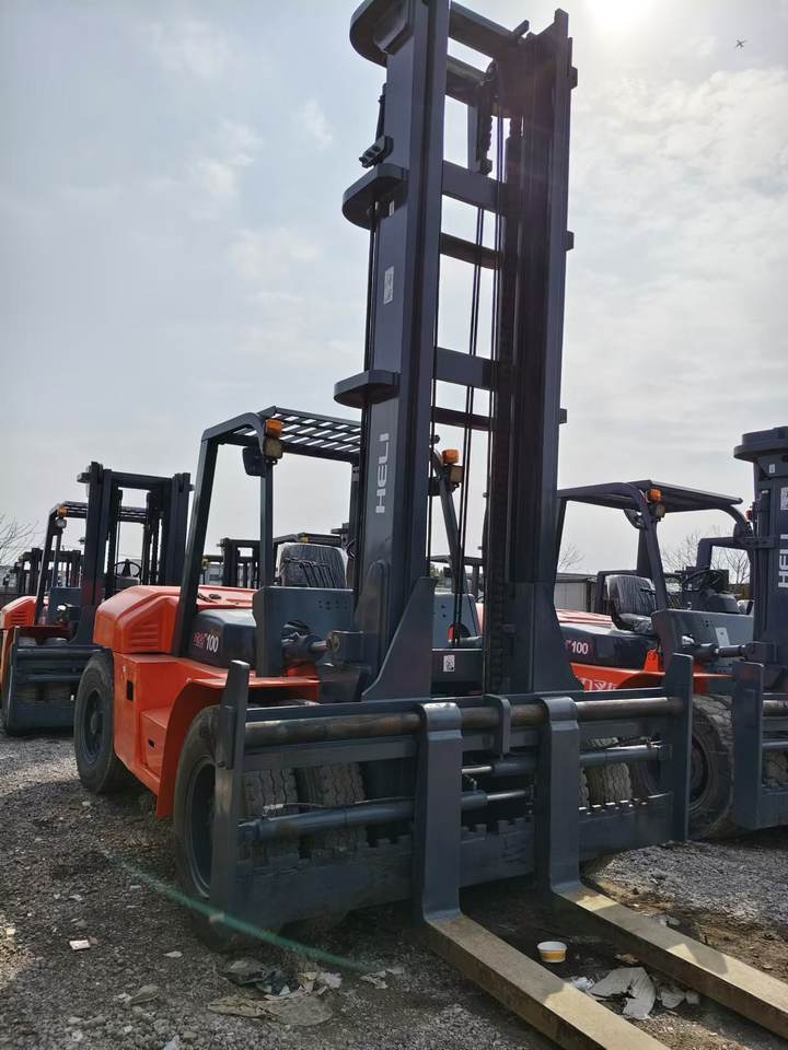 6-Meter Lift Height Mast Forklift Used Heli 10-Ton Forklift Truck Cpcd100 - Gaffeltruck: billede 2 6-Meter Lift Height Mast Forklift Used Heli 10-Ton Forklift Truck Cpcd100 - Gaffeltruck: billede 2