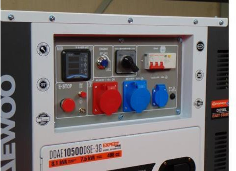 Daewoo DDAE10500DSE-3G Diesel Stroomgenerator (Nieuw) - Strømgenerator: billede 3 Daewoo DDAE10500DSE-3G Diesel Stroomgenerator (Nieuw) - Strømgenerator: billede 3