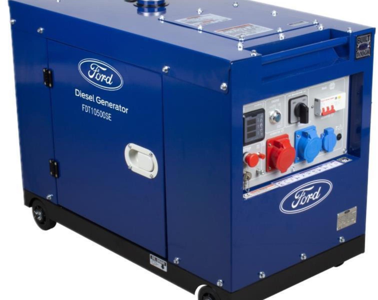 Ford Diesel Generator 7,9 kVA (Nieuw) - Strømgenerator: billede 1 Ford Diesel Generator 7,9 kVA (Nieuw) - Strømgenerator: billede 1