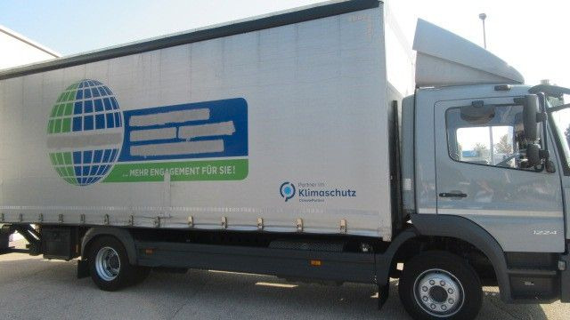 Mercedes-Benz 1224L Pr.LBW 2 to. langes Blatt, Tacho 4.1 - Lastbil med presenning: billede 4 Mercedes-Benz 1224L Pr.LBW 2 to. langes Blatt, Tacho 4.1 - Lastbil med presenning: billede 4