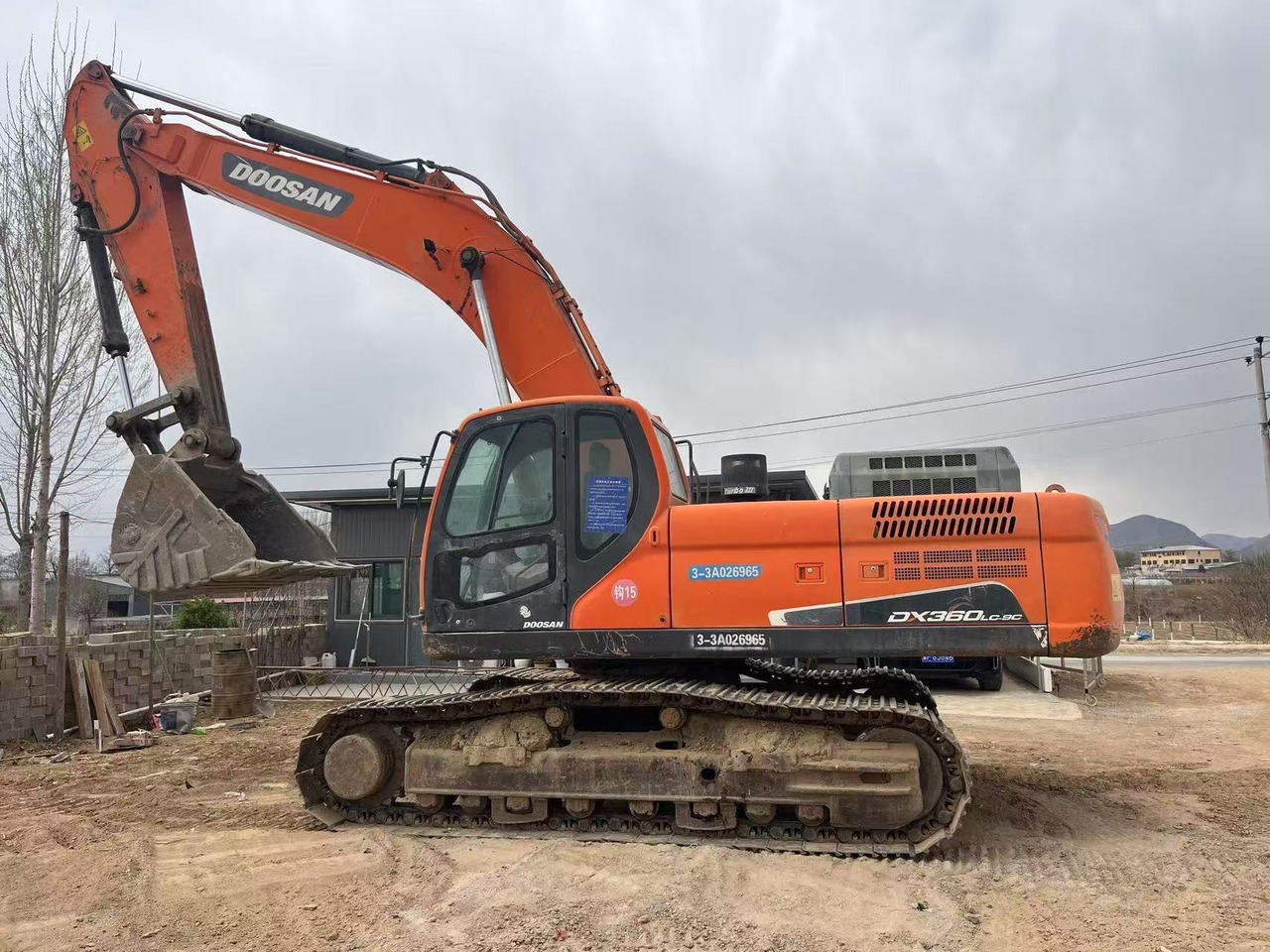 DOOSAN DX340 - Bæltegravemaskine: billede 3 DOOSAN DX340 - Bæltegravemaskine: billede 3