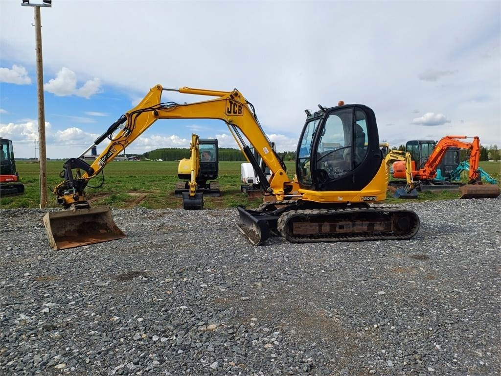 JCB 8080 Engconin pyörittäjällä - Minigravemaskine: billede 2 JCB 8080 Engconin pyörittäjällä - Minigravemaskine: billede 2
