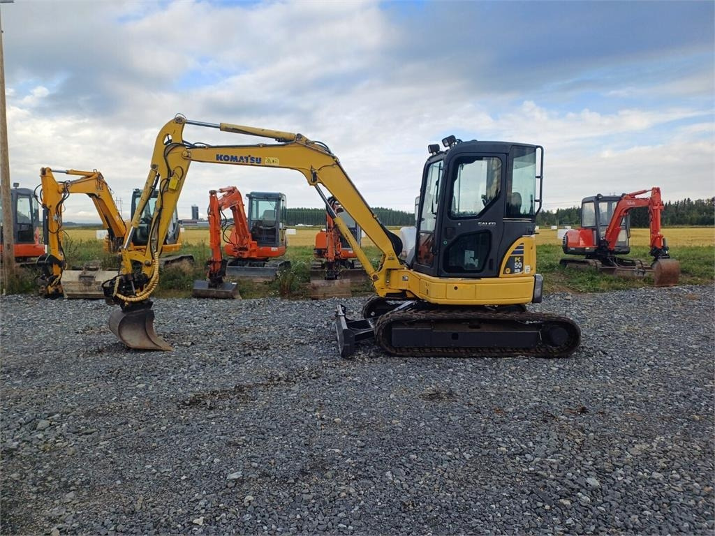 Komatsu pc50mr-2 Engcon pyörittäjällä - Minigravemaskine: billede 2 Komatsu pc50mr-2 Engcon pyörittäjällä - Minigravemaskine: billede 2