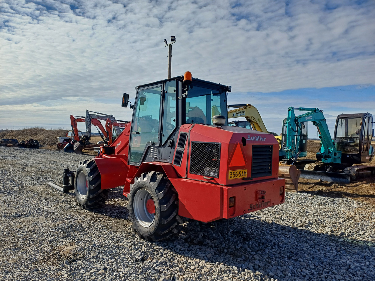 Schäffer 870TD Teleskooppi puomilla - Gummihjulslæsser: billede 4 Schäffer 870TD Teleskooppi puomilla - Gummihjulslæsser: billede 4