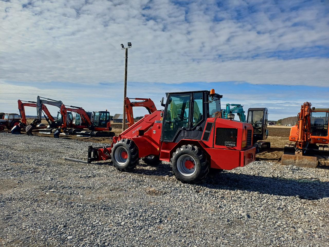 Schäffer 870TD Teleskooppi puomilla - Gummihjulslæsser: billede 3 Schäffer 870TD Teleskooppi puomilla - Gummihjulslæsser: billede 3