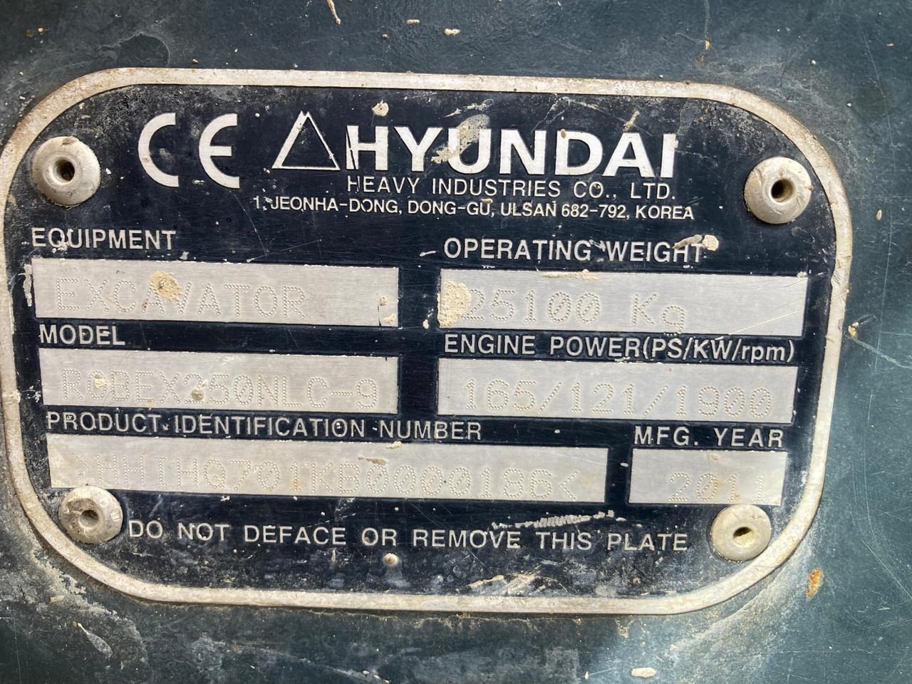 PELLE SUR CHENILLES HYUNDAI ROBEX 250 NLC-9 - Bæltegravemaskine: billede 1 PELLE SUR CHENILLES HYUNDAI ROBEX 250 NLC-9 - Bæltegravemaskine: billede 1