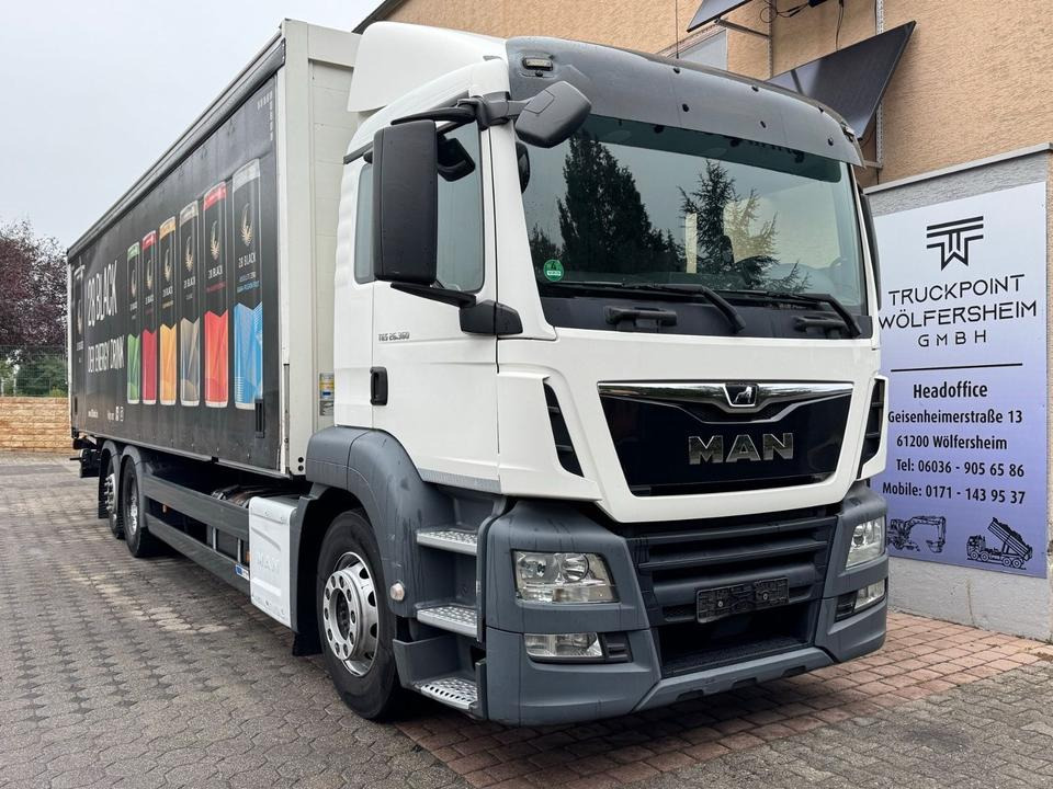 MAN TGM 26.360/LBW/Lenk-Lift/22PAL/Top-Zustand - Lastbil varevogn: billede 1 MAN TGM 26.360/LBW/Lenk-Lift/22PAL/Top-Zustand - Lastbil varevogn: billede 1
