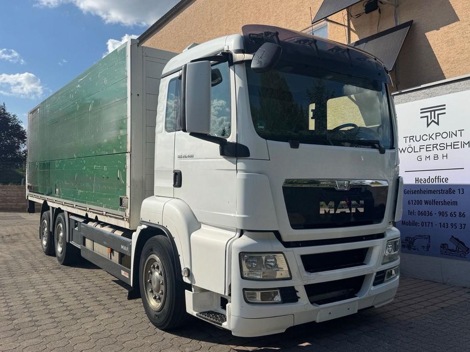 MAN TGS 26.480/Lenk-Lift/Kamera/AHK/Staplerhalterung - Lastbil varevogn: billede 1 MAN TGS 26.480/Lenk-Lift/Kamera/AHK/Staplerhalterung - Lastbil varevogn: billede 1