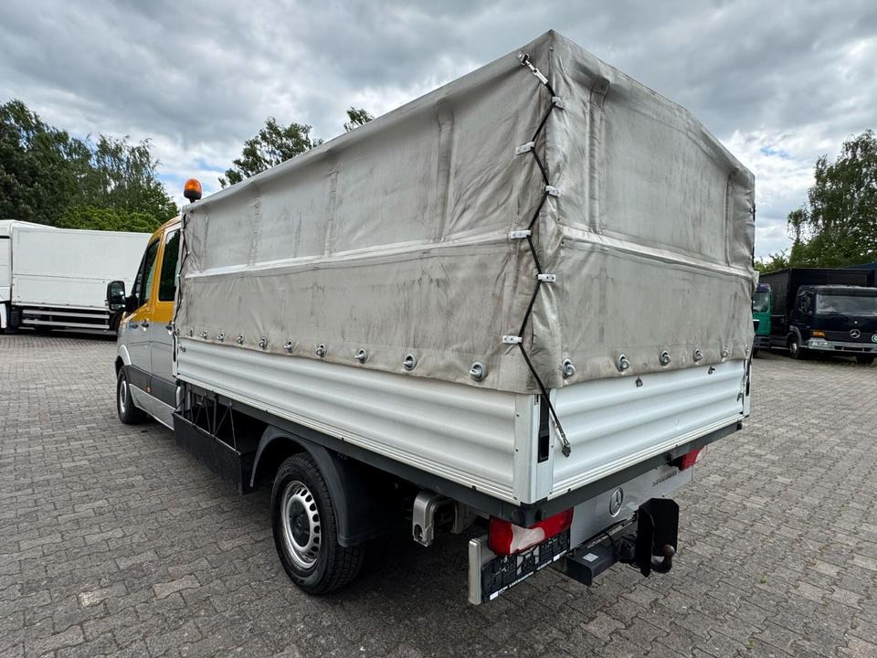 Mercedes-Benz 316 CDI/DK/Ahk/Top-Zustand/Tüv-Neu! - Varebil med presenning, Mandskabsbil: billede 4 Mercedes-Benz 316 CDI/DK/Ahk/Top-Zustand/Tüv-Neu! - Varebil med presenning, Mandskabsbil: billede 4