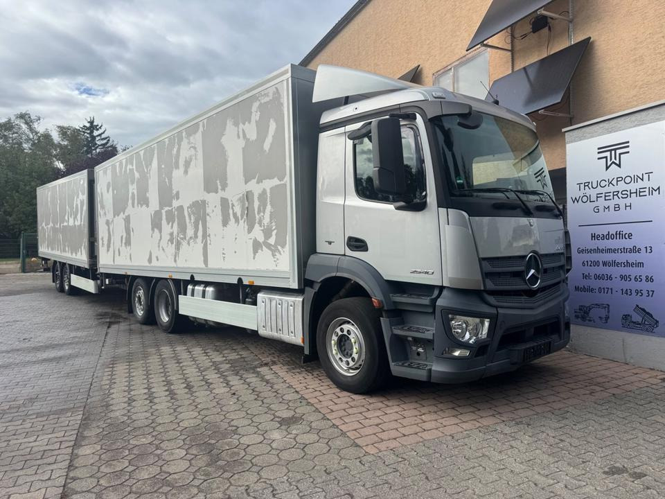 Mercedes-Benz Antos 2540/2xLBW/Kühlung-Defekt/5instock - Lastbil varevogn: billede 1 Mercedes-Benz Antos 2540/2xLBW/Kühlung-Defekt/5instock - Lastbil varevogn: billede 1