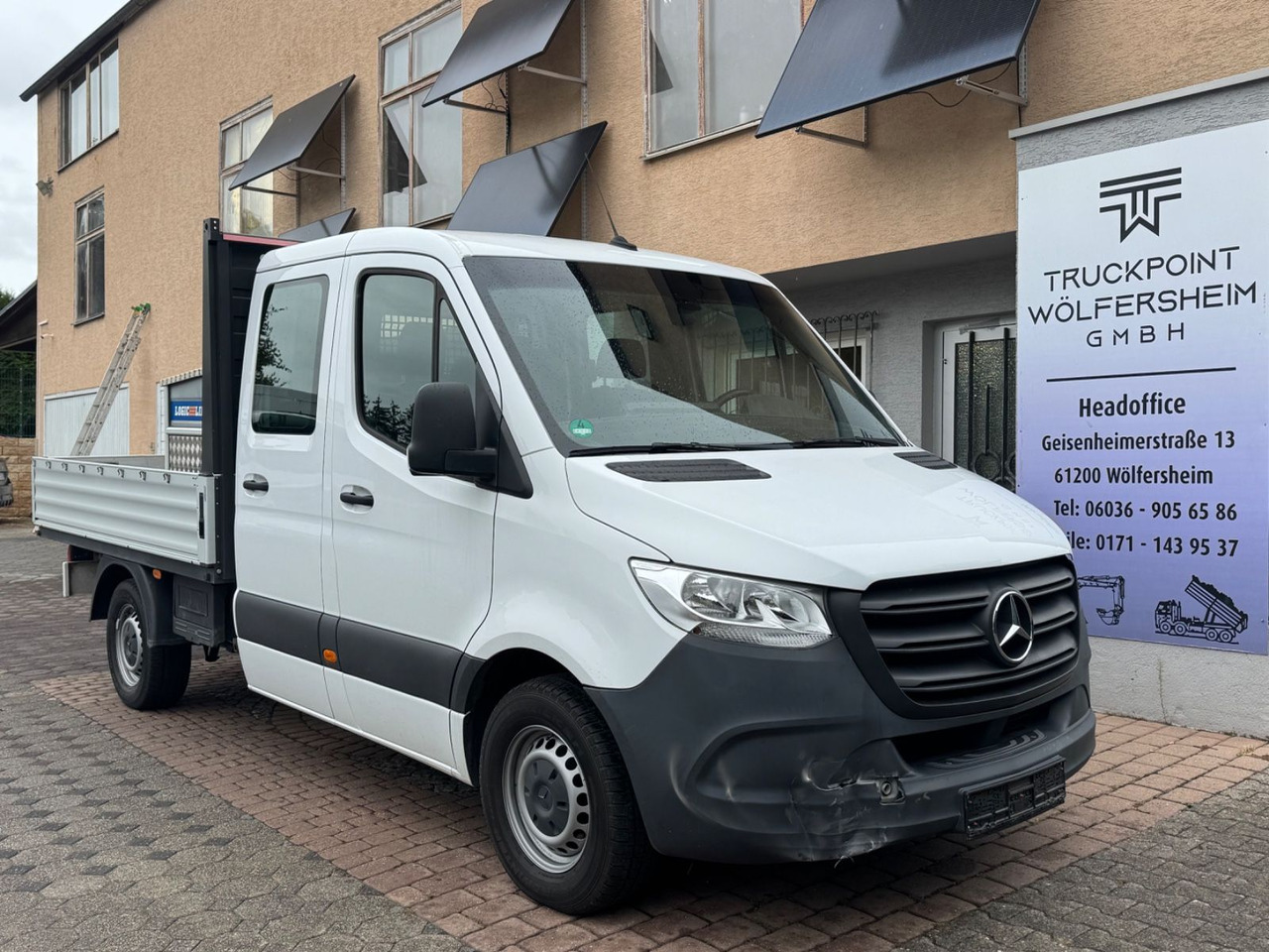 Ladbil Mercedes-Benz Sprinter 315 CDI/Doka/Sitzheiz.: billede 1