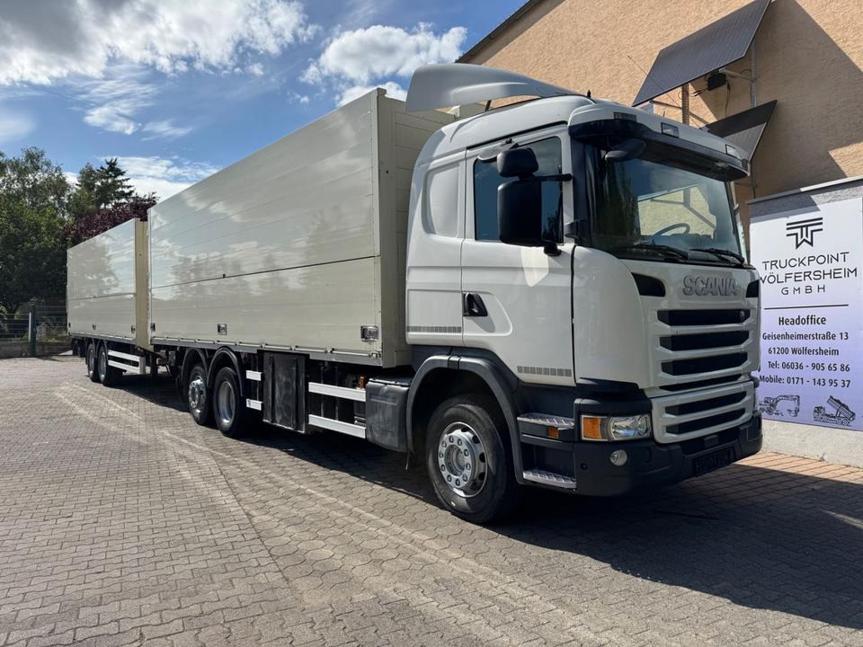 Scania G410/Lenk-Lift/2xLBW/inkl. Anhänger/Tüv-neu - Lastbil varevogn: billede 1 Scania G410/Lenk-Lift/2xLBW/inkl. Anhänger/Tüv-neu - Lastbil varevogn: billede 1